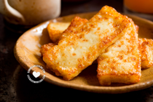 Queso frito.