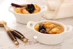 Dulce de leche cortada.