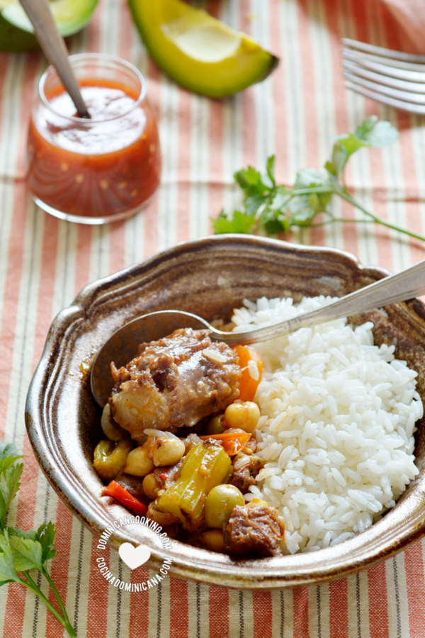 [Receta] Rabo Encendido o Rabo Guisado (Cocido Rabo de Vaca Picante)