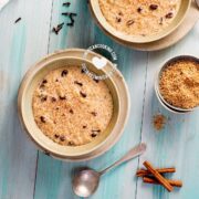 Trigo con dulce o trigo con leche dominicano.