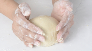 Preparando la masa