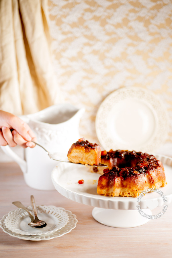 [Receta + Video] 'Flan' de Pan Navideño
