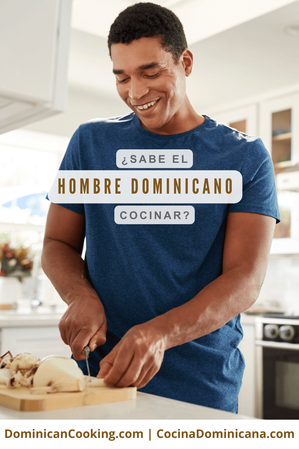 Dominicano cocinando.