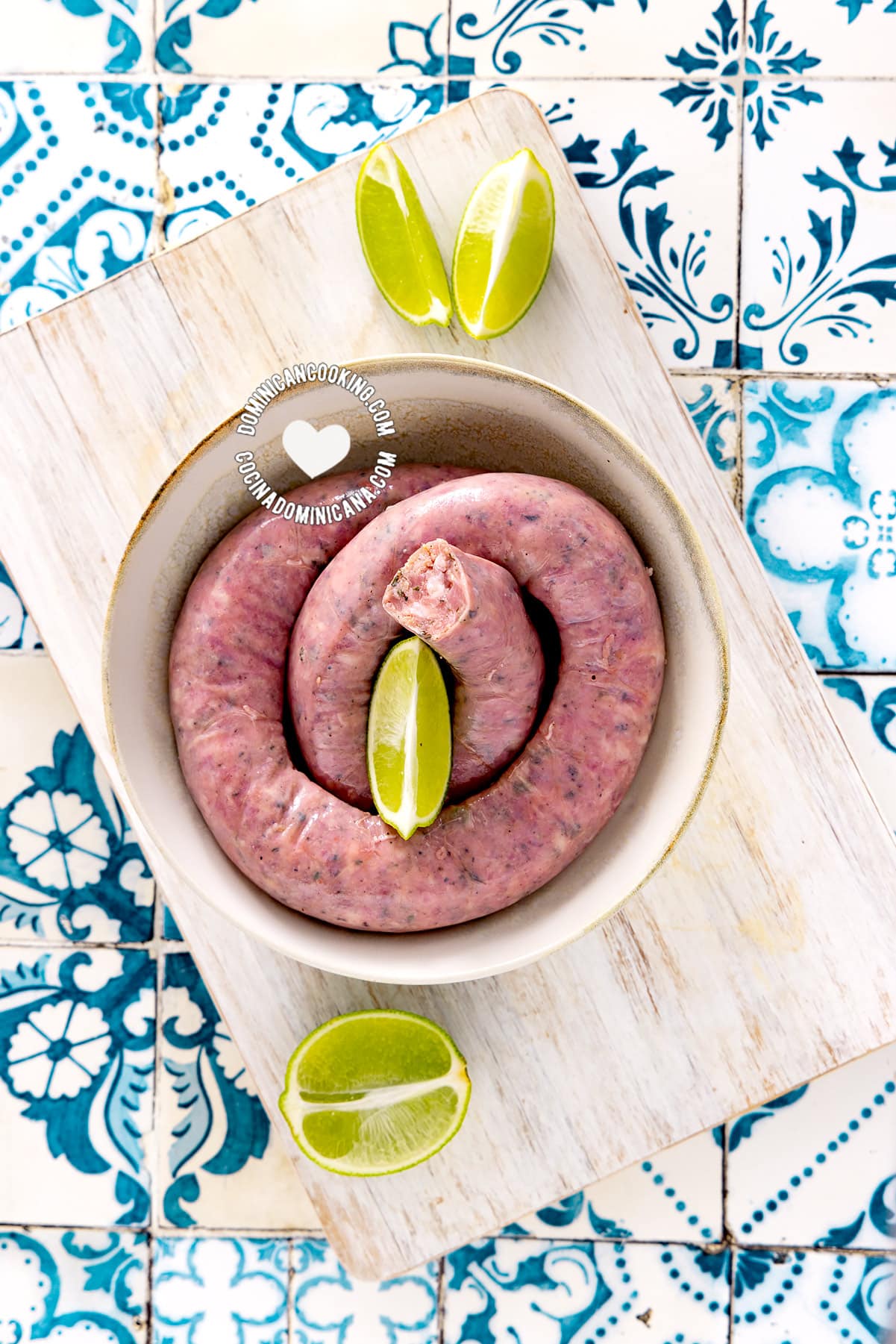 Longaniza dominicana.