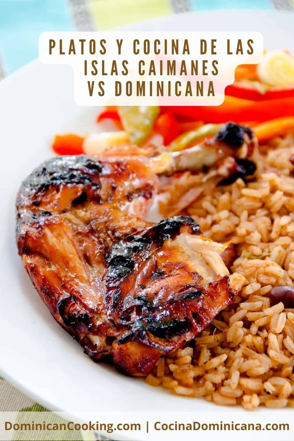 Platos y cocina de las Islas Caimanes Vs Dominicana