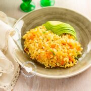 Arroz amarillo.
