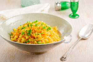 Arroz amarillo.