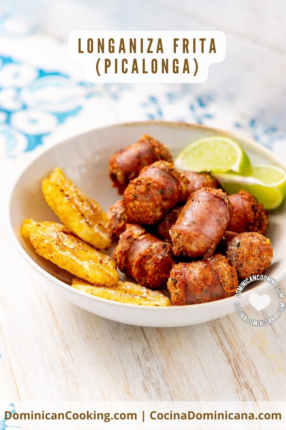 Receta longaniza frita.