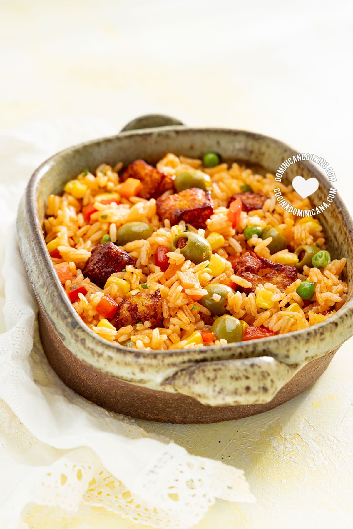 Locrio de Queso [Receta + Video] Arroz con Queso de Freír