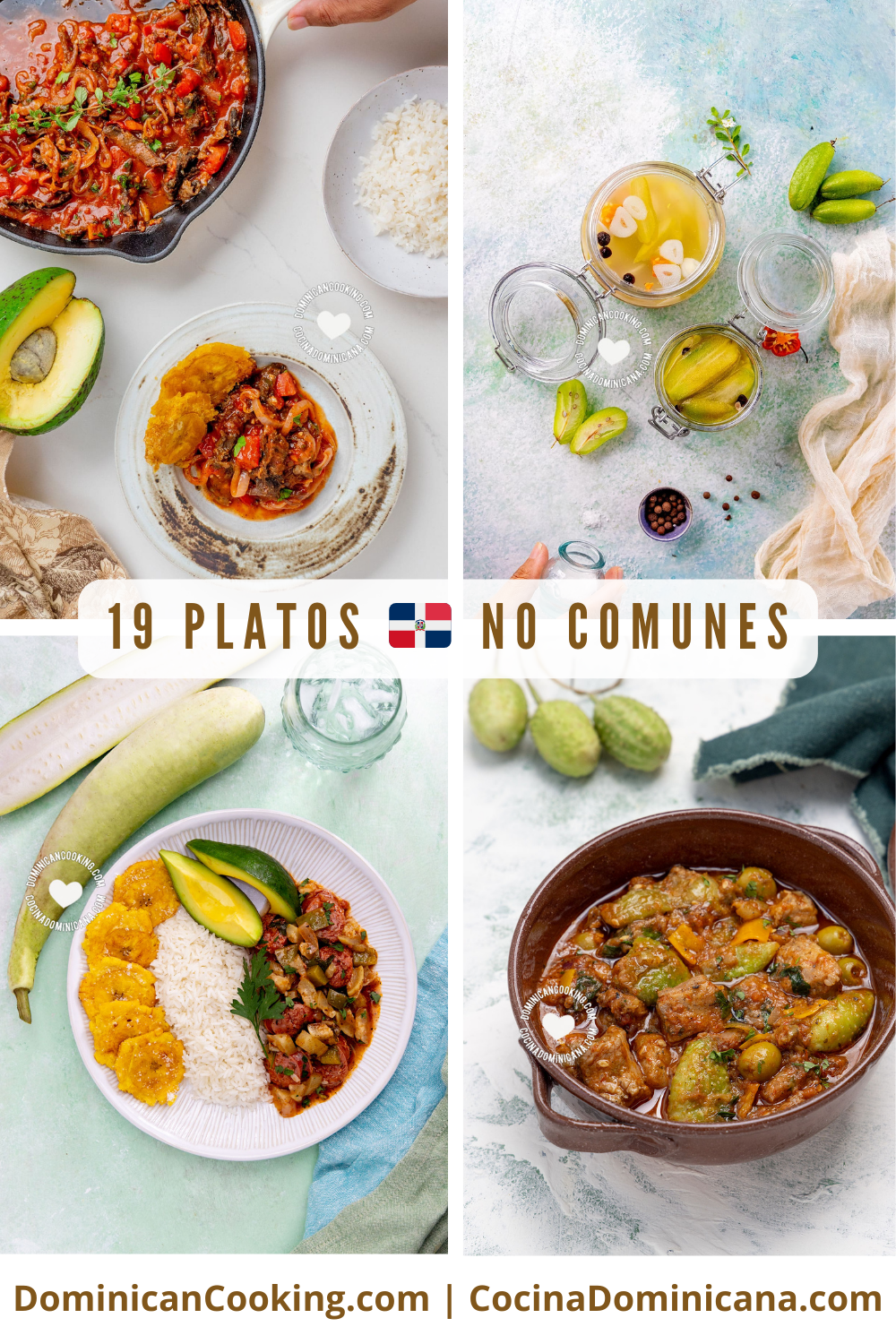 Platos dominicanos menos conocidos.