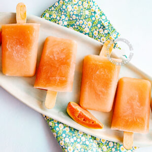 Paletas de guayaba.