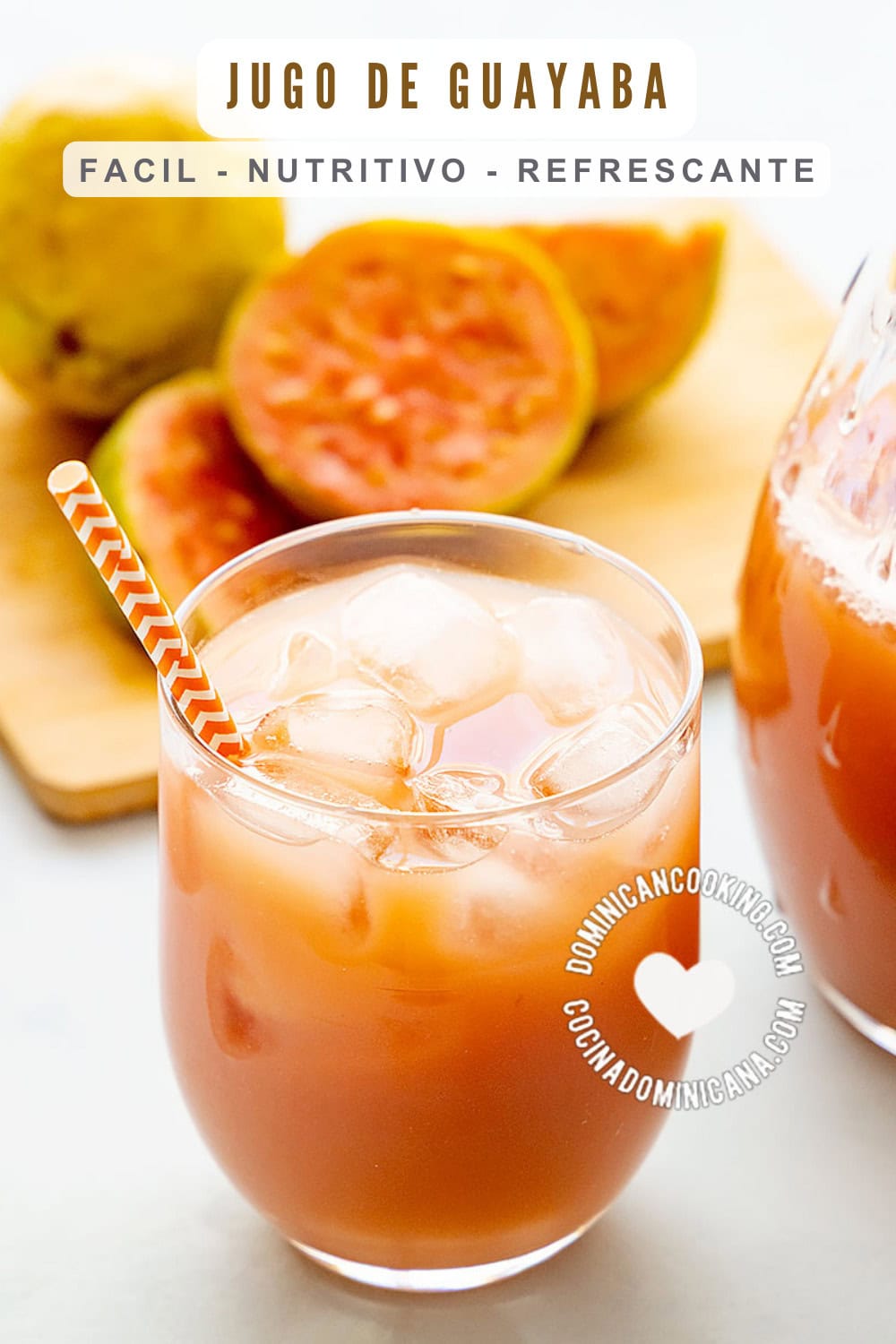 Jugo de guayaba.