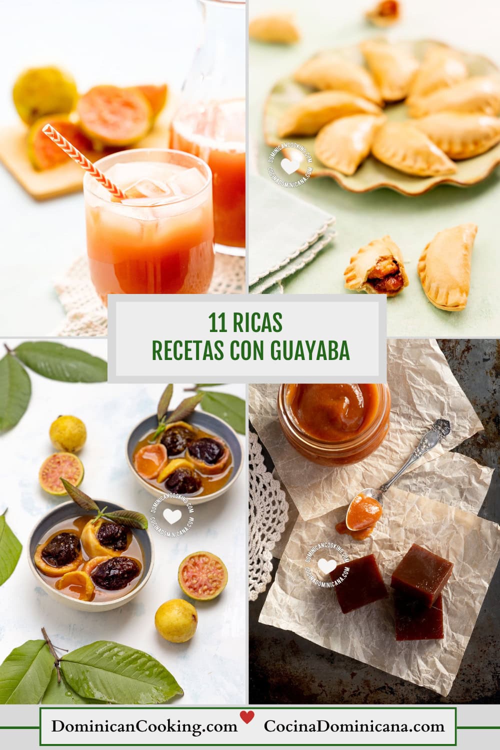 Recetas con guayaba.