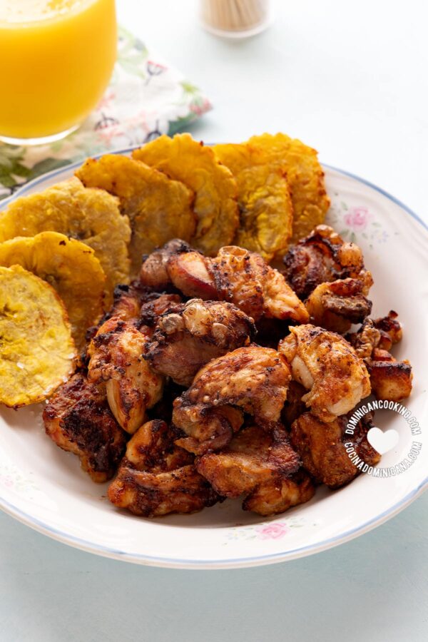 Chicharrones de pollo al air fryer.