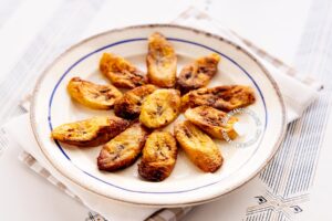 Fritos maduros en air fryer.