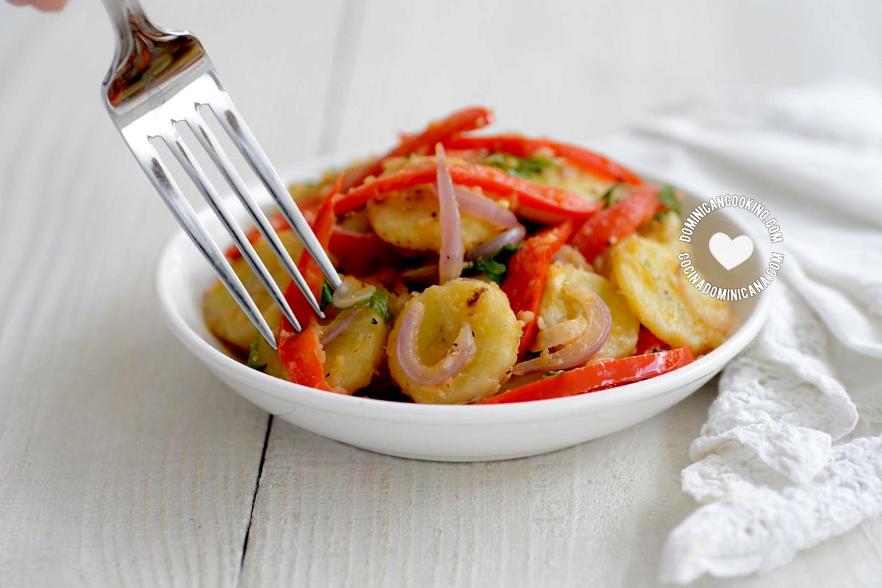 Guineo verde en escabeche (guineitos).