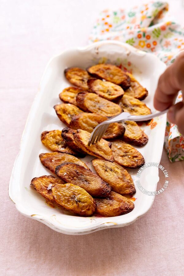Fritos maduros en air fryer.