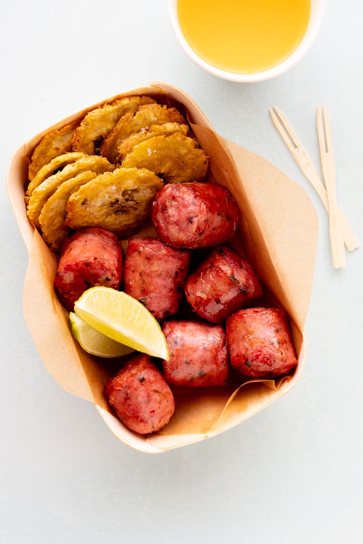 Air fryer longaniza dominicana.