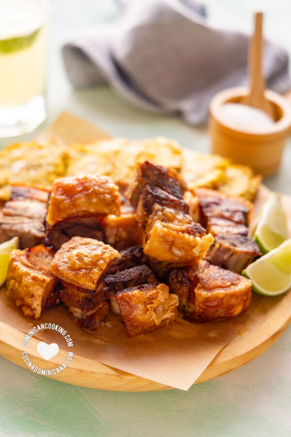 Chicharrón en air fryer.