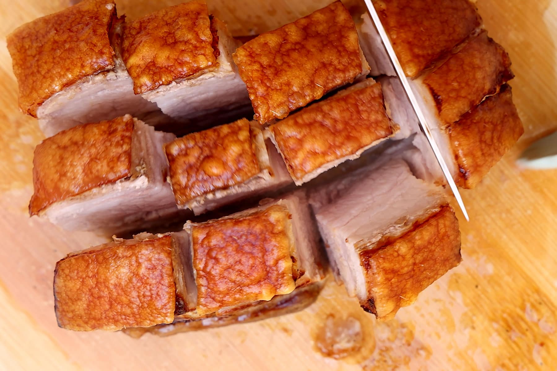Chicharrones fritos.