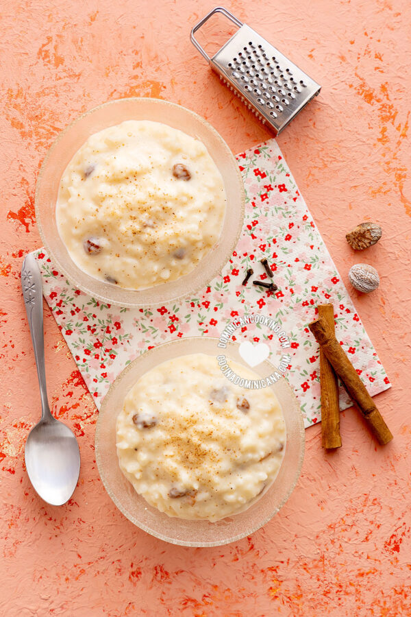 Arroz con leche dominicano.