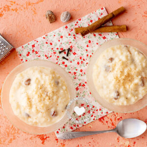 Arroz con leche dominicano.